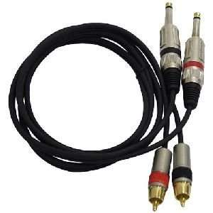 Pyle Dual Professional Audio Link Cable. PYLE RCA CABLE AUDCBL. Phono 