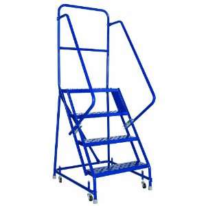 Louisville Ladder GSW2404 W03 Rolling Warehouse Ladder with 24 Inch 