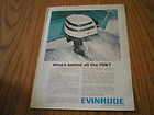 71 Evinrude Starflite 125 S Outboard Ad Hydroplane  