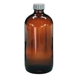 Precleaned Amber Narrow Mouth Bottles, 500 mL  Industrial 