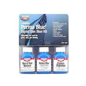  B/C GBK PERMA BLUE LIQ GUN BLUE KIT