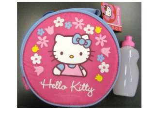 NWT Hello Kitty Thermos Insulated LunchBox with Water Bottle  