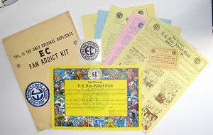 FAN ADDICT KIT 1971 Mint w Envelope Complete  