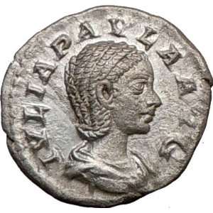 JULIA PAULA Elagabalus 1st Wife 219AD Ancient Authentic Silver Roman 
