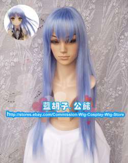 Angel Beats tachibana kanade cosplay wig 80 cm costume  