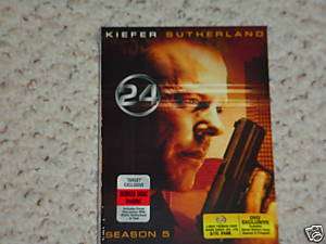 24   Season 5 Keifer Sutherland DVD NEW Factory SEALED 024543390381 
