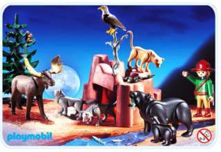   Image Gallery for Playmobil 3322 North American Wildlife Rare