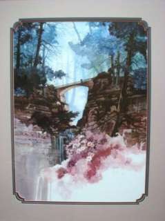 Michael Atkinson Wilderness Gate Limited Print w COA Lithograph  