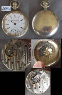 Antique Washington Watch Co., Illinois 17 Jewels, Liberty Bell Watch 