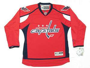Washington Capitals NHL Hockey Jersey, Red   M, L, XL, XXL 2XL FREE 