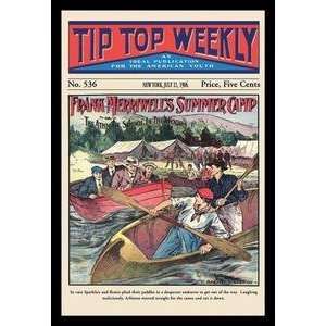  Vintage Art Tip Top Weekly Frank Merriwells Summer Camp 