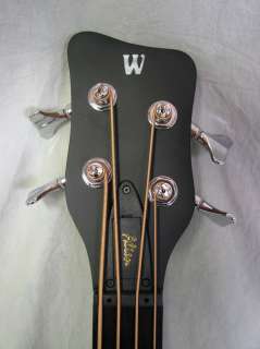 New Old Stock Warwick Alien 4 String Acoustic Electric Solid Top Bass 