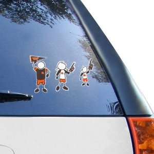  Cleveland Browns 12 x 12 Family Car Decal Sheet 