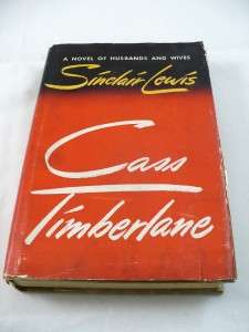   Timberlane by Sinclair Lewis 1945 Random House Hardcover Wartime Book