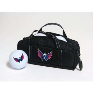   Stick Putters Washington Capitals Mini Golf Bag With 3 Pack Golf Balls