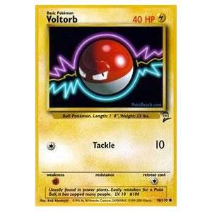  Pokemon   Voltorb (98)   Base Set 2 Toys & Games
