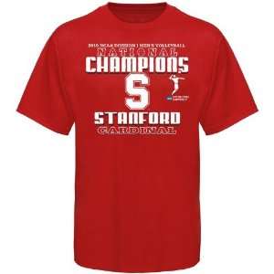   Volleyball National Champions Cardinal T shirt