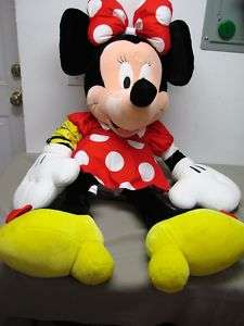 STUFFED PLUSH JUMBO XL HUGE MINNIE MOUSE DISNEY 40 WOW  