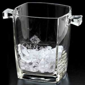  Endicott   Glass ice bucket with handles. Kitchen 