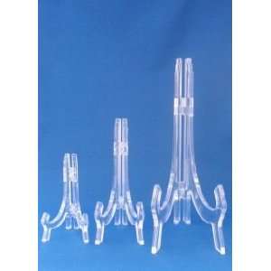  Set of 3 Clear Hinged Display Easels 