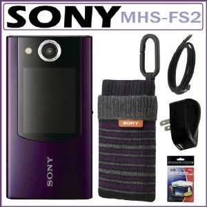  Sony MHS FS2/V Bloggie Duo Camera with 2 Hours/ 4GB MP4 HD 