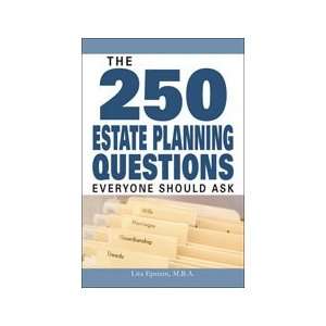   Planning Questions Everyone Should Ask M.B.A. Lita Epstein Books