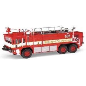   Fire Dept.1/64 Scale Diecast Oshkosh Crash Truck Toys & Games
