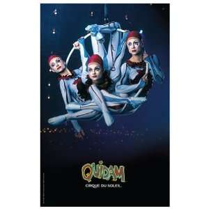 Cirque du Soleil   Quidam, c.1996 (ariel hoops) Finest LAMINATED Print 