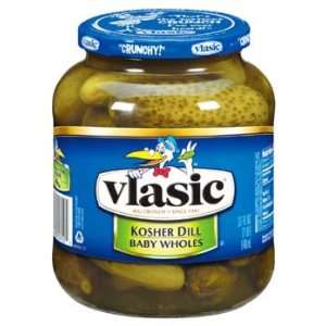 Vlasic Baby Kosher Dill Pickles 32 oz Grocery & Gourmet Food