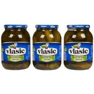  Vlasic Kosher Dill Pickles, 46 oz, 3 ct (Quantity of 1 