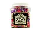 wiley wallaby australian style outback beans with black licorice 
