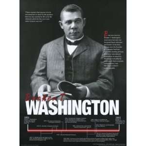  Booker T. Washington Poster Print, 18x24