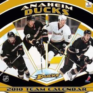  Anaheim Ducks 2010 12x12 Team Wall Calendar Sports 
