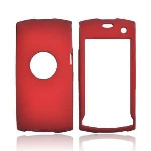  For Sony Ericsson Vivaz Rubberized Hard Case Cover RED 