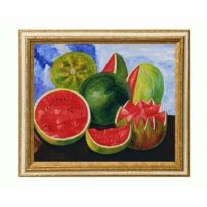 Art Reproduction Oil Painting   Viva La Vida, Watermelons with Tuscan 