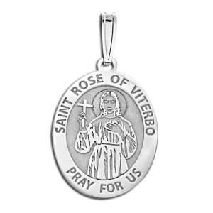  Saint Rose Of Viterbo   Oval Medal Jewelry