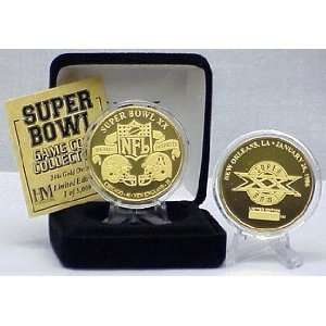   Gold Super Bowl XX flip coin   Collectible Coin