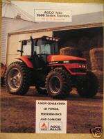 Agco Allis 9630 9650 9670 9690 Tractor Sales Brochure  