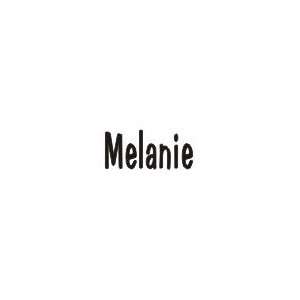  Melanie Laser Name Italian Charm Link Jewelry