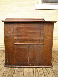 SUPERB Antique SINGER Sewing Machine in QUARTER OAK Cabinet w1503 