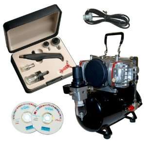   Airbrushing System with Airbrush Depot Model TC 828