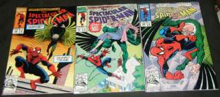 SPECTACULAR SPIDER MAN #186,187,188   The Vulture  