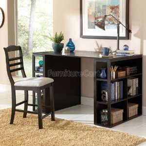  Steve Silver Furniture Bradford Home Office Set (Black 