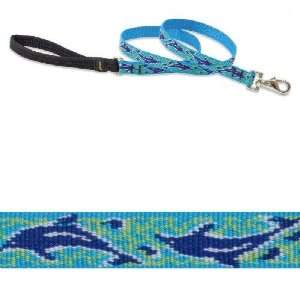  Lupine Dolphin Bay 3/4 in Padded Handle Dog Lead (6 foot 