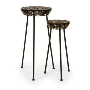  Horizon Plant Stands (Set of 2) by IMAX Worldwide Patio 