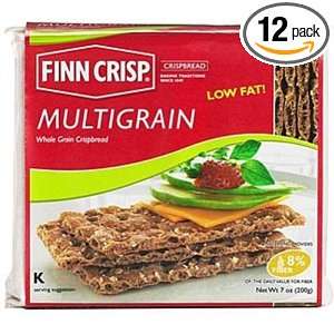 Finn Crisp MultiGrain Crispbread, 8.8 Ounce Packages (Pack of 12 