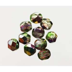   Beads Rounds 6mm Magic Violet Green (50 pcs) 
