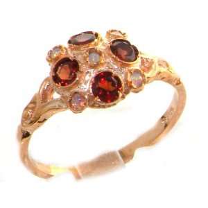   Vintage Style Cluster Ring   Size 8   Finger Sizes 5 to 12 Available