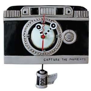  Allen Designs Vintage Camera Pendulum Clock