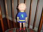 Caillou Rubber Doll with TShirt 1999 Irwin Toy 12 inch